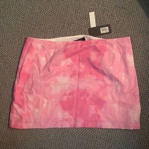 Glassons marbled pink skirt.